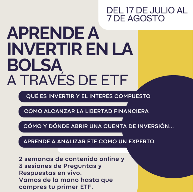 Aprende a invertir en la bolsa Paso a Paso – Julio 2025